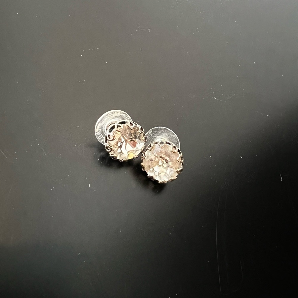 Stella & Dot Crystal Stud Earrings